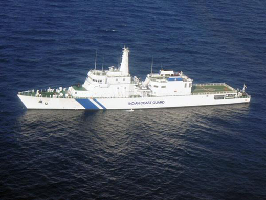Commissioning of offshore patrol vessel (opv) Icgs shoor